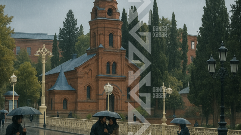 Gəncədə qeyri-sabit hava nə vaxtadək davam edəcək?