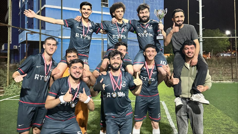 ADAU tələbələri İzmirdə keçirilən futbol turnirinin qalibi olub - FOTO