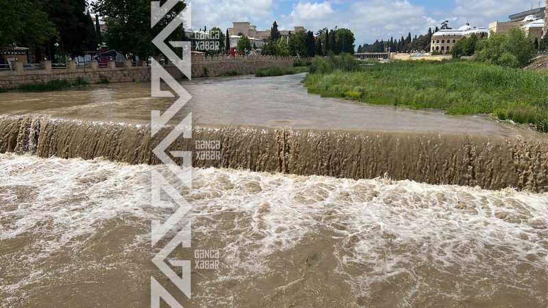 Gəncəçayda sululuq artıb