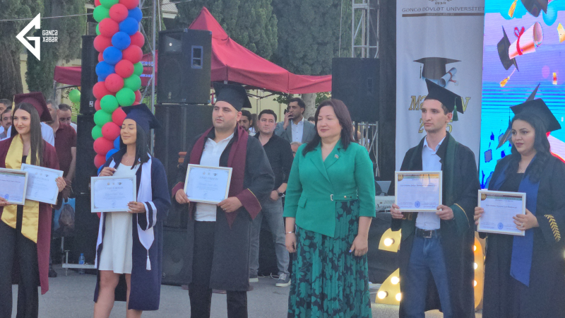 Gəncədə İlin magistrantı seçildi - FOTO