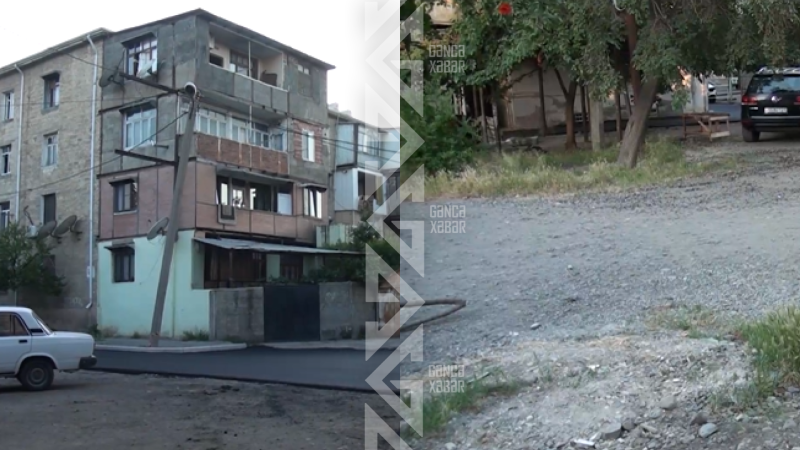 Binanın həyəti asfaltlanacaq – Gəncə ŞİH-dən açıqlama