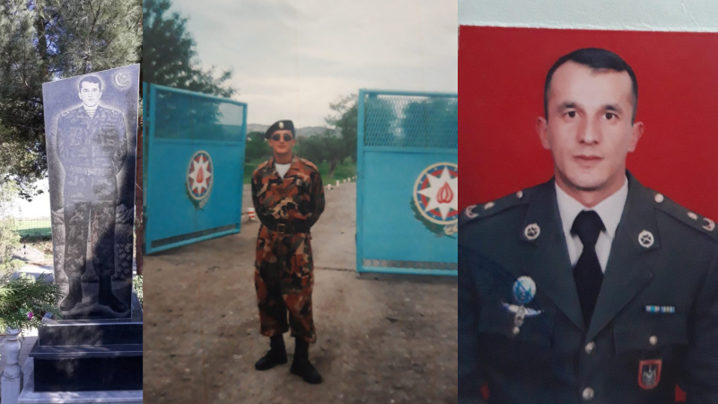 Gəncədə torpağa tapşırılan mayora şəhid adı veriləcək - FOTO