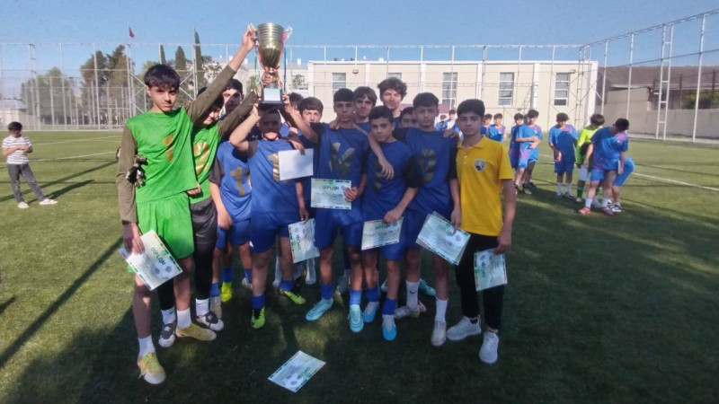 Gəncədə minifutbol birinciliyinə yekun vuruldu
