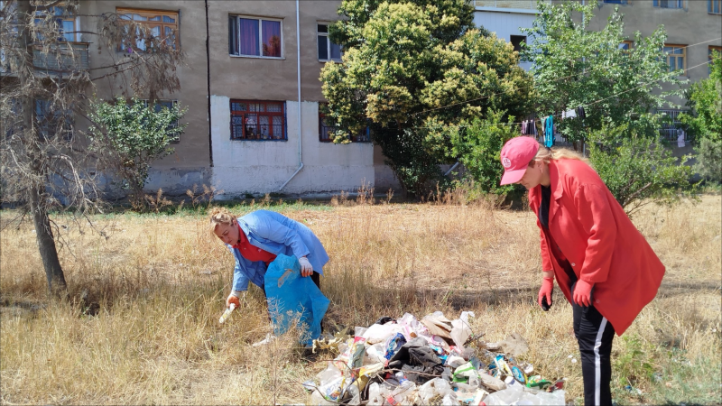 MKTİB təmizlik aksiyası keçirib - FOTO