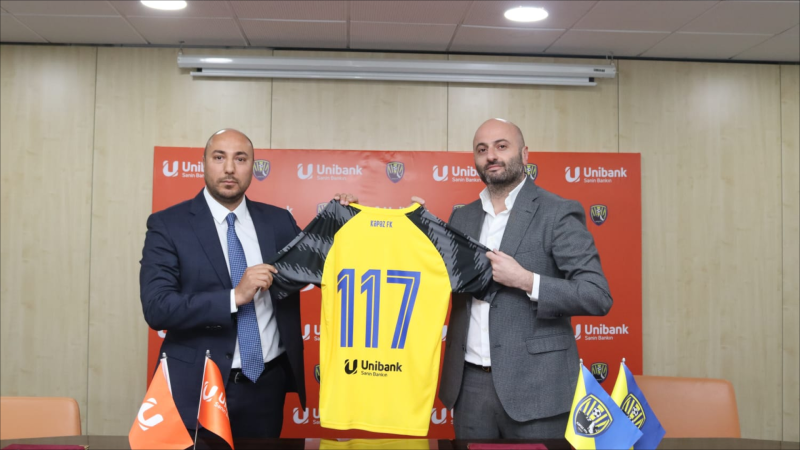 Unibank Kəpəzin əsas sponsoru oldu - FOTO