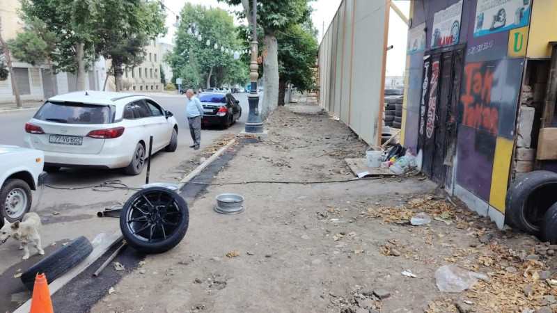 Gəncədə qanunsuz küçə ticarətinə qarşı monitorinqlər davam etdirilir - FOTO