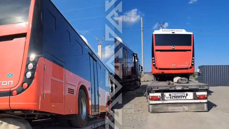 Gəncənin yeni avtobuslarını ilk siz görün!