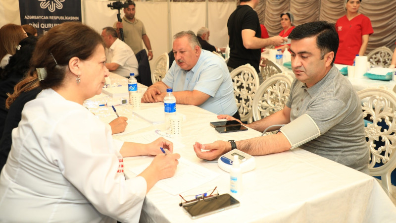Gəncədə Aşura günü ilə əlaqədar qanvermə aksiyası keçirilib