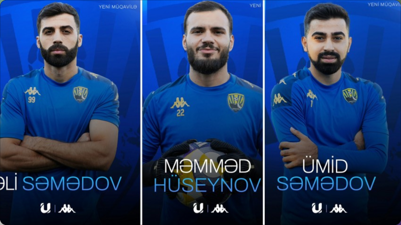 “Kəpəz” üç futbolçu ilə müqaviləni uzadıb