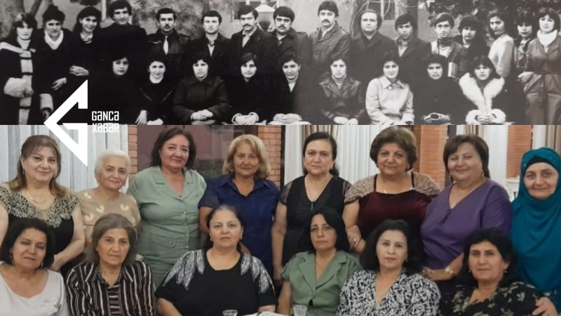 Gəncədə məzunlar 40 ildən sonra görüşdülər