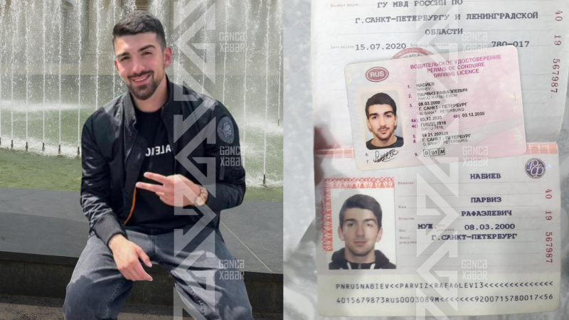 25 yaşlı gəncəli Rusiyada öldürülüb