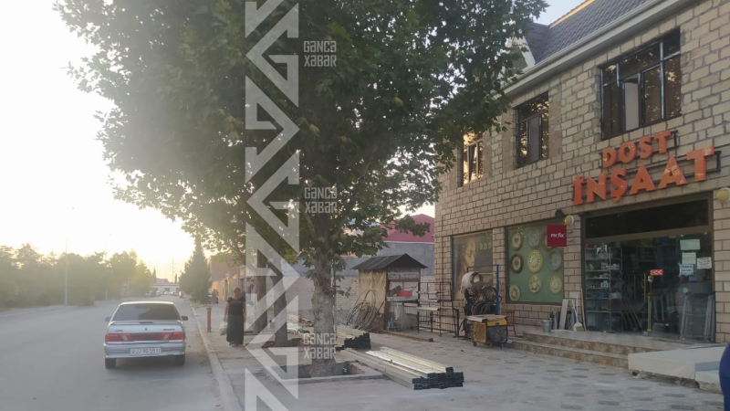 Gəncədə mağaza sahibindən təqdirə layiq addım