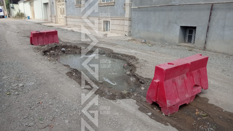 Gəncədə iri kommunal qəza baş verib