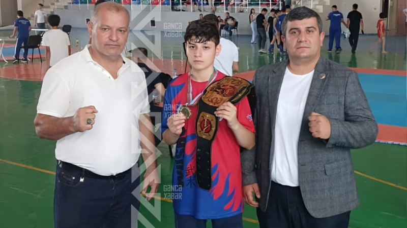 Gəncəli yeniyetmə bütün rəqibləri məyus etdi
