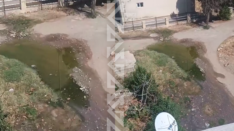 Gəncədə kanalizasiya problemi bir aydan çoxdur həll olunmur