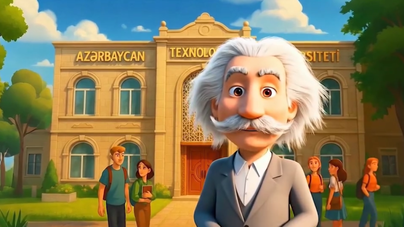 Gəncədə tələbələr innovativ videoçarx hazırlayıblar - VİDEO