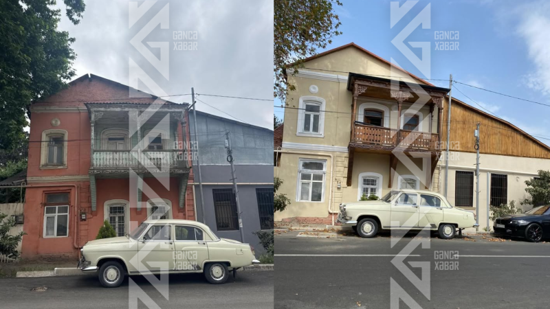 Gəncədə tarixi bina restavrasiya edilib