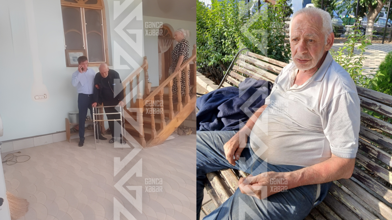 Gəncədə parkda yaşayan 67 kişi ilə bağlı XOŞ XƏBƏR