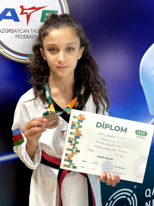 Şəhid övladı ölkə birinciliyində medal qazanıb
