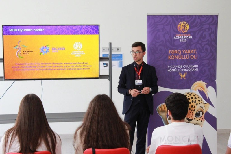 III MDB Oyunlarının könüllüləri üçün təlimlər davam edir