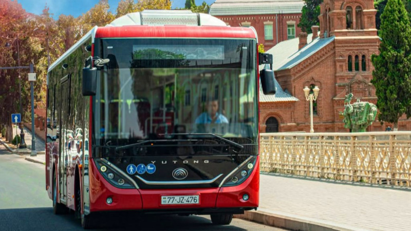 Gəncədə 1 nömrəli marşrut xətti üzrə hərəkət sxemi açıqlanıb