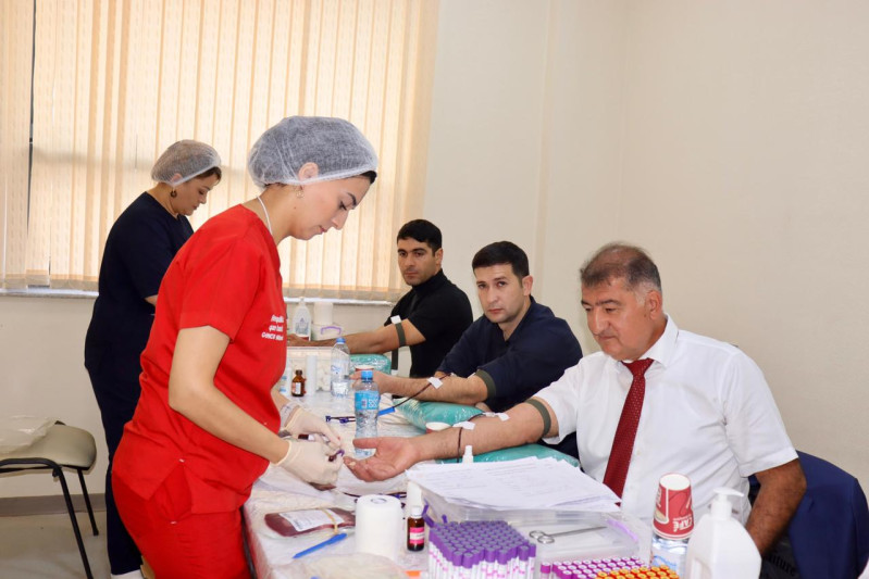 Qanvermə aksiyası keçirilib