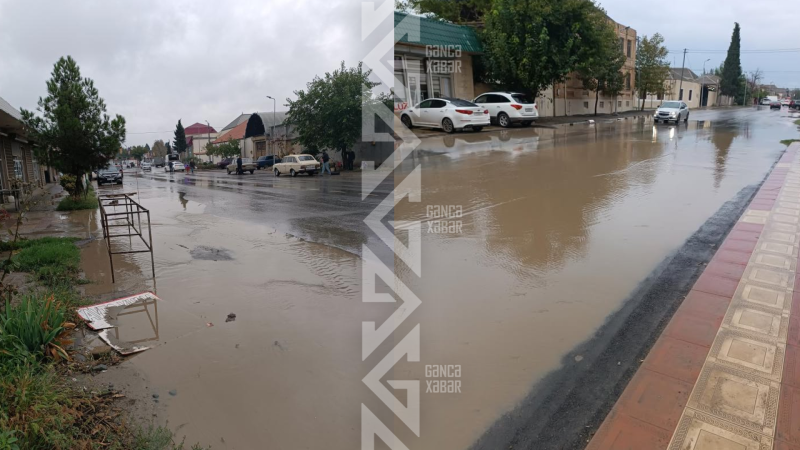 Gəncədə yolların vəziyyəti ilə bağlı narazılıqlar