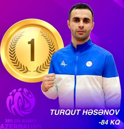 Gəncəli karateçi MDB Oyunlarında qızıl medal qazandı