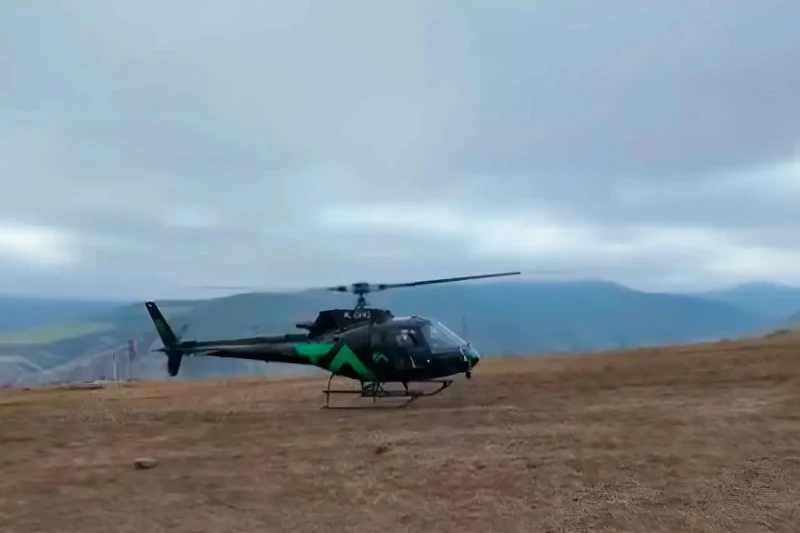 Gəncə yaxınlığında helikopterlərlə qızıl axtarışına başlanılıb