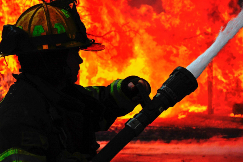 Goranboyda yanğına səbəb olan şəxs saxlanılıb