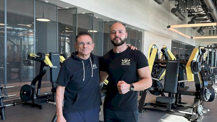 Gəncəli Milli Qəhrəman 100 kq ağırlıqla məşq etdi
