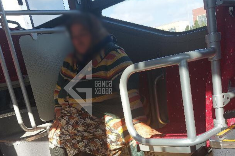 Gəncədə BİABIRÇILIQ: Qadın avtobusda asayişi pozub