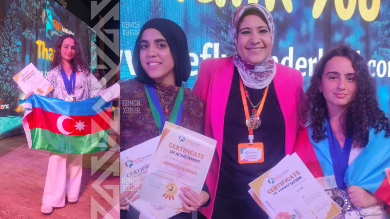 Gəncəli qız beynəlxalq olimpiadanın qalibi oldu Gəncəli qız beynəlxalq olimpiadanın qalibi oldu