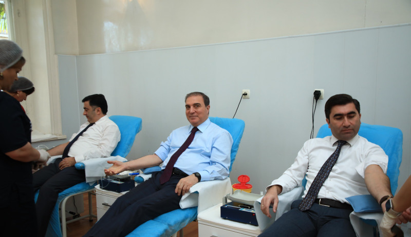 Gəncədə qanvermə aksiyası keçirilib