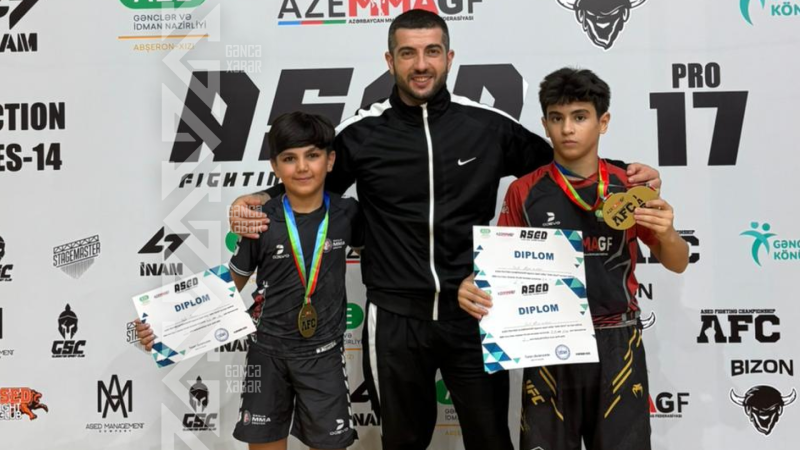 Gəncəli idmançılar Sumqayıtdakı turnirdə ikiqat qələbə qazanıblar