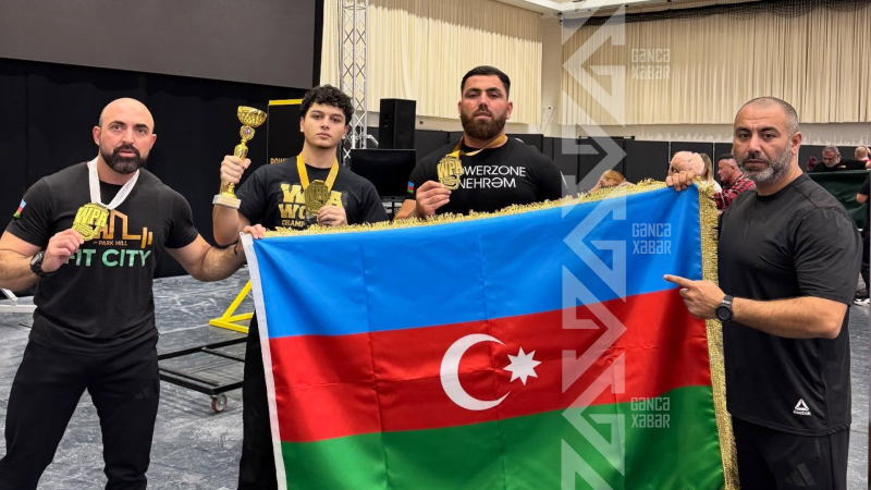 18 yaşlı GƏNCƏLİ PƏHLƏVANDAN möhtəşəm nəticə