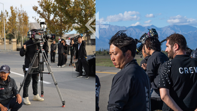 Yaponlar Gəncədə Netflix üçün serial çəkdilər