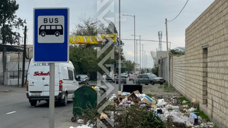 Gəncədə müasir standartlara cavab verən dayanacaq