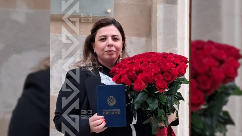 Gəncəli xanım alim oldu