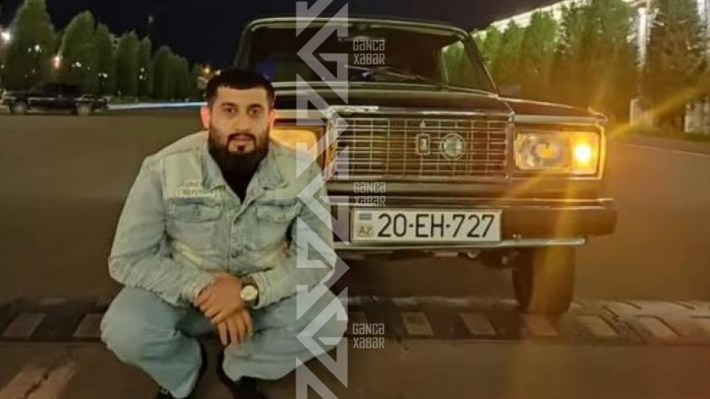Gəncədə yeniyetməni qəsdən maşınla vurub öldürən şəxsin FOTOSU