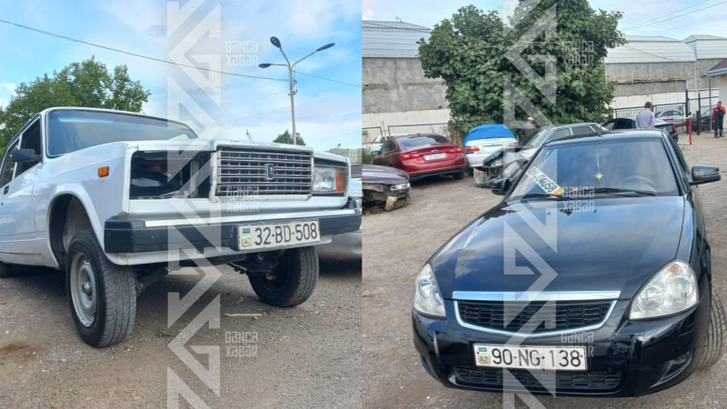 Gəncədə avtoxuliqanlıq edən VAZ sürücüləri məsuliyyətə cəlb edilib