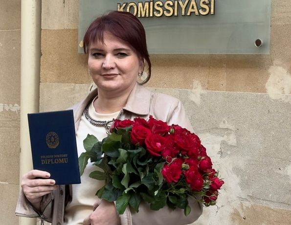 Gəncəli xanım alim oldu