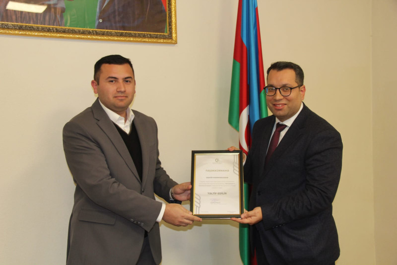 ADAU əməkdaşları nazirlik tərəfindən tərəfindən təltif olunub