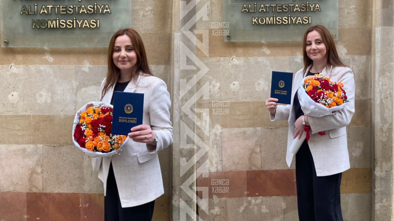 Gəncəli xanım alim oldu