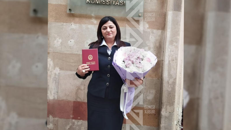 Gəncədə bioloq elmi dərəcəyə layiq görülüb