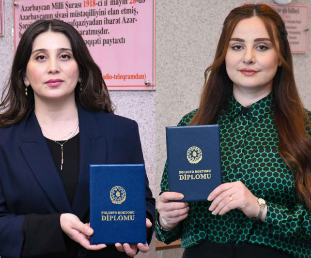 ADAU-nun müəllimləri alim oldu