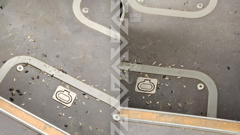 Bəzi Gəncə sakinləri yeni avtobusları zibilləyir