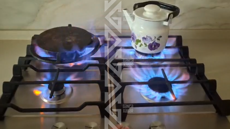 Gəncədə 100-ə yaxın ailə qaz kəsintisindən əziyyət çəkib