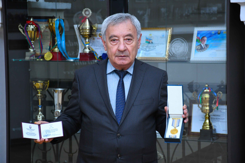 ADAU-nun əməkdaşı medalla təltif olunub