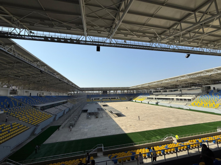 Gəncə stadionu yazda oyunlar üçün hazır olacaq